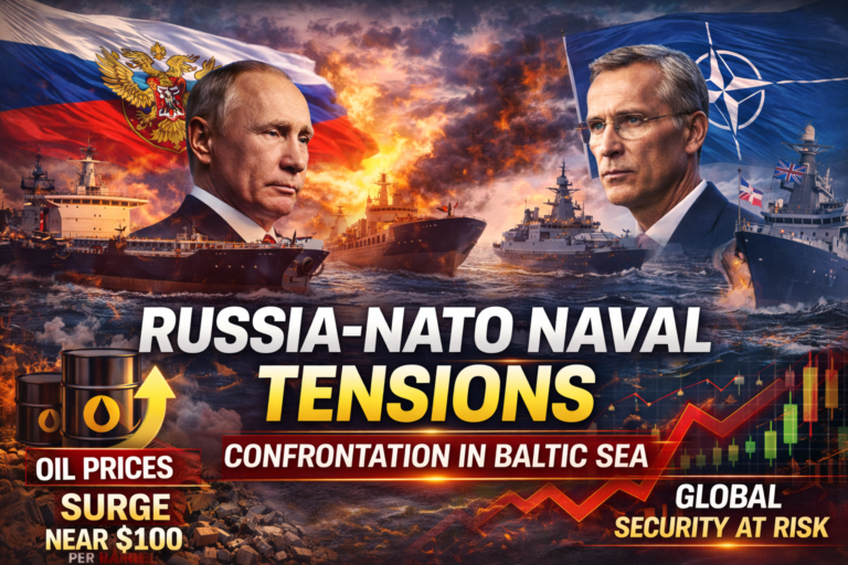 Russia–NATO Naval Tensions Rise in Baltic Sea After Warship Confrontation