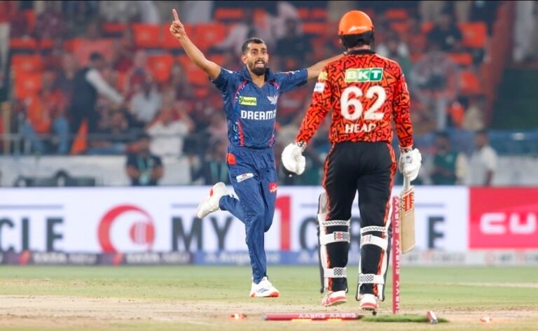 SRH vs LSG: क्लासेन-नितीश की शानदार साझेदारी, हैदराबाद ने लखनऊ को दिया 157 रन का लक्ष्य