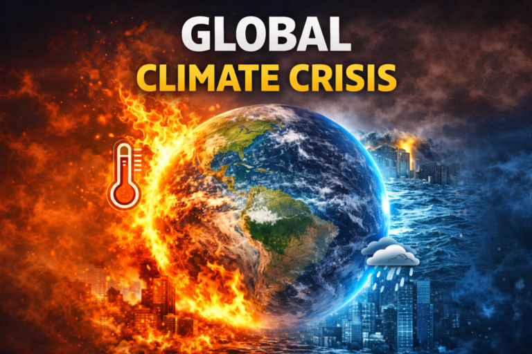🌍 Global Climate Crisis Deepens as Nations Face Extreme Weather